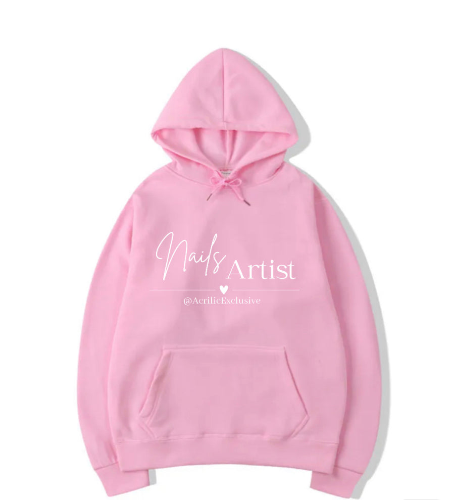 Hoodie Nails Artist