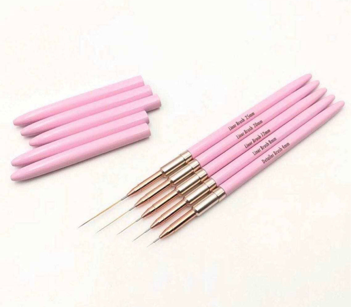 Liner Paint Brush Set